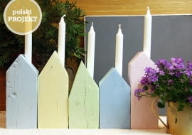 świeczniki, skandynawski styl, polski projekt, polski design