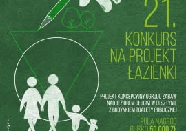 21. konkurs KOŁO na projekt łazienki - fragment plakatu konkursowego