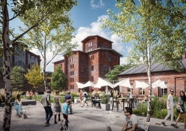 Fuzja w Łodzi. Proj. Medusa Group