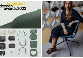 Krzesło Normo projektu Mai Ganszyniec nominowane do Dezeen Awards