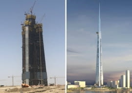Jeddah Tower (Dżudda w Arabii Saudyjskiej)