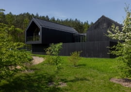 Budynek edukacyjny w Leśnym Ogrodzie Botanicznym Marszewo w Gdyni. Proj. Gierbienis + Poklewski