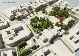 wizualizacja plac litewski remont rewitalizacja przebudowa