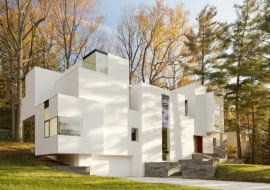 Biała willa pod Waszyngtonem, proj. David Jameson Architect