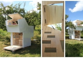 Nowoczesny domek kempingowy dla dwóch osób