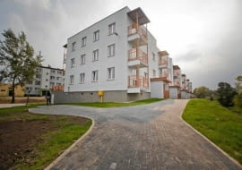 Nowe bloki komunalne w Białymstoku przy ul. Borsuczej