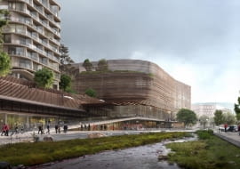 Projekt zabudowy dzielnicy Nygardstangen w Bergen