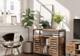 Meble do salonu w stylu industrialnym – czym się charakteryzują?