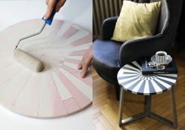 Stolik pomocniczy DIY