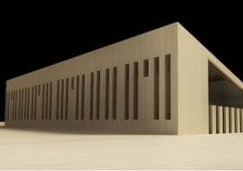 Projekt Centrum Obsługi Odwiedzających Państwowe Muzeum Auschwitz-Birkenau w Oświęcimiu