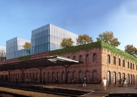 Koncepcja przebudowy starego dworca