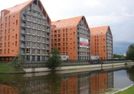 aura gdans, wyspa spichrzow, gdansk, projekt, apartament