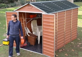 Domek narzędziowy plastikowy