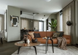 Apartament na warszawskim Powiślu - projekt Poco Design