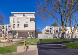 Nowoczesne osiedle łączy inspirującą architekturę z efektywnością i wysokim standardem mieszkania.