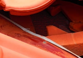 dziura przy koszu zlewowym