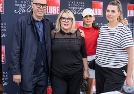 Marco Tentella - PR Manager Cucine Lube Włochy , Magdalena Kujawska - Agent Cucine Lube Polska, Joanna Symeryak PR Manager Cucine Lube Polska, Anna Żabińska - Menadżerka showroomu Cucine Lube Polska w Gdyni