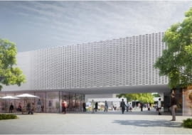 warszawa, jems architekci, projekt, targowisko, banacha, zieleniak