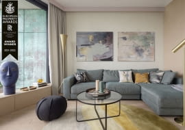 Apartament na Powiślu - bajkowa elegancja z międzynarodową nagrodą