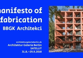 Wystawa Manifest of Prefabrication