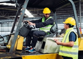 Obsługa wózka widłowego