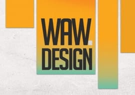 WAW.DESIGN, targi, plakat