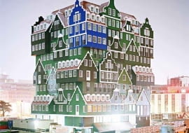nietypowe, wieża, holandia, hotel