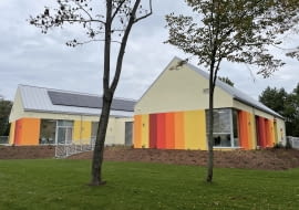 Świetlica Terapeutyczna w Lewinie Brzeskim. Proj. Weronika Muras W² STUDIO PRACOWNIA ARCHITEKTURY