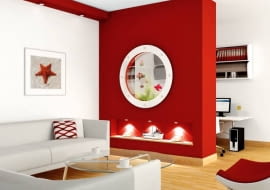 Jak schować łóżko dla gościa, wygospodarować miejsce do pracy, podzielić pokój dziecięcy, znaleźć miejsce na schowki? A może nie wiemy, gdzie zainstalować akwarium? Przedstawiamy kilka pomysłów. <BR /> WIZUALIZACJA AKWARIUM. Akwarium-bulaj z kolorowymi rybkami i kilka marynistycznych dekoracji. Propozycja dla miłośników morza i podróży statkiem.