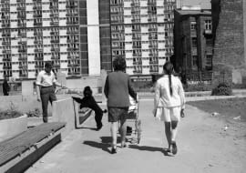 Osiedle za Żelazną Bramą w Warszawie, przełom lat 60. i 70. modernizm