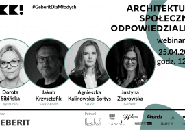 Architektura społecznie odpowiedzialna. Bezpłatne webinarium z cyklu #GeberitDlaMłodych