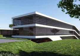 Biurowiec firmy EPA, projektu Dedeco w Szczecinie