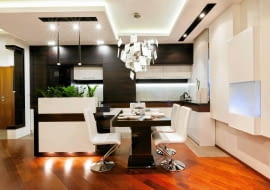 kuchnia, mebel kuchenne, oświetlenie w kuchni