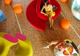 Wnętrza hotelu Byblos