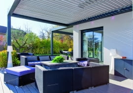 Nowoczesne zadaszenie tarasu