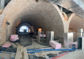 Food Hall Browary na terenie Browarów Warszawskich