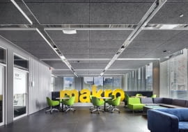 HERADESIGN Superfine Sonic Elements posiada brązowy certyfikat C2C, co potwierdza jego zgodność z wysokimi standardami zrównoważonego rozwoju. Ten certyfikat świadczy o tym, że produkt spełnia rygorystyczne wymagania w zakresie ekologii, zdrowia oraz odpowiedzialnego zarządzania cyklem życia, co czyni go doskonałym wyborem dla zrównoważonych projektów architektonicznych