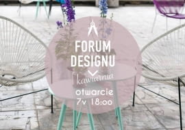 Kawiarnia Forum Designu w Krakowie.