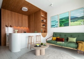 Wnętrze z pomysłem - niebanalna aranżacja 40-metrowego mieszkania