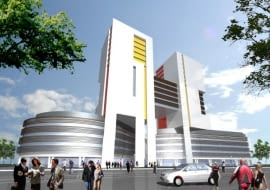 Projekt Bramy Zachodniej w pobliżu skrzyżowania Polska, Dąbrowskiego