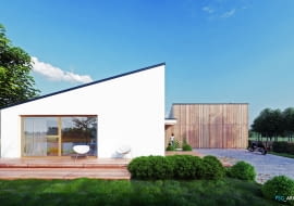 Dom w Lędzinach. Proj. PSC Architektura