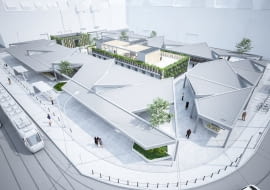 Koncepcja  zagospodarowania targowiska Rynek Jeżycki w Poznaniu