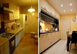 aranżacje kuchni, meble kuchenne