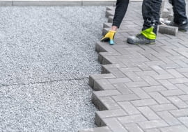 podsypka pod kostkę brukową