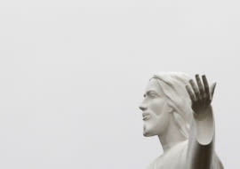 Pomnik Jezusa Chrystusa w Limie, Peru. Chrystus Pacyfiku będzie najwyższy na świecie. Będzie gotowy pod koniec czerwca i ma być główną atrakcją turystyczną regionu