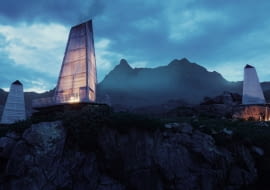 Domki letniskowe na Islandii