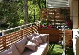 Balkon wypoczynkowo-rekreacyjny