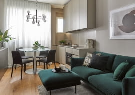 Piękno w wersji mini - mieszkanie w Mediolanie