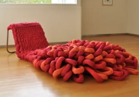 fotel Loop, projekt: Sophie de Vocht