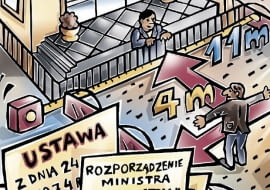 Prawo nie działa wstecz - zatem nie można stosować obecnych regulowań do budowy prowadzonej w latach 80.